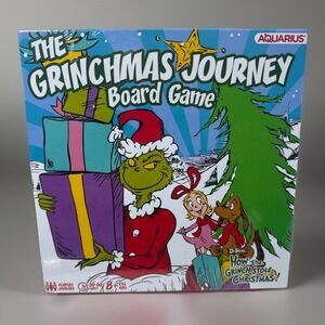 The Grinchmas Journey Board Game by Aquarius 2024 Edition 2-4 Players 8+yrs  NEW